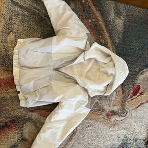 Women’s White Hooded Jacket